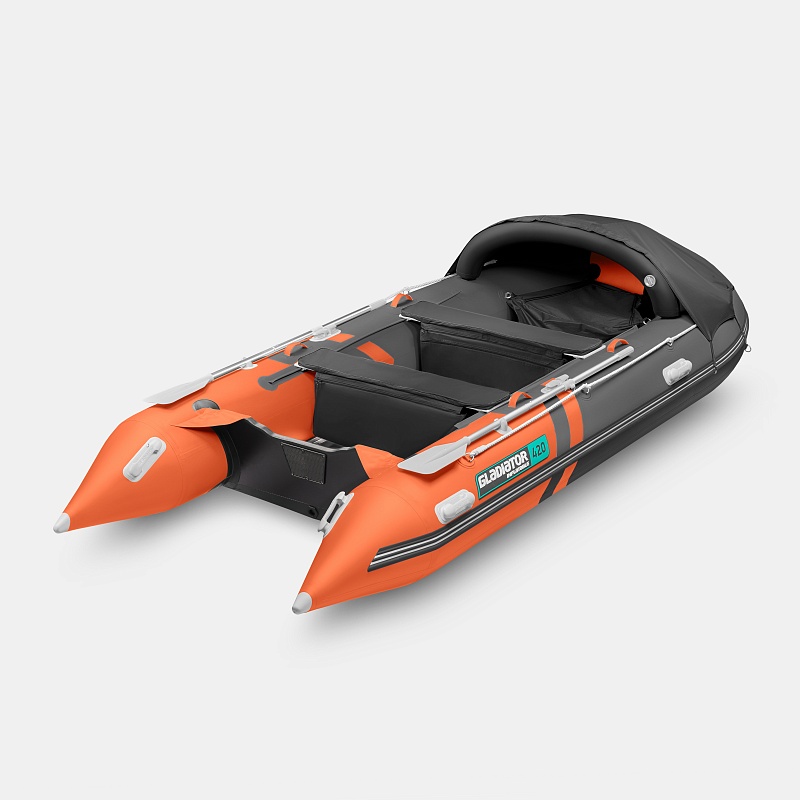 Лодка ПВХ Gladiator Active С420AL надувная
