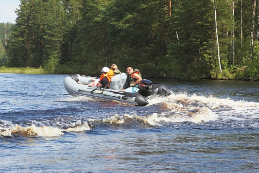 Надувная ПВХ лодка Адмирал 340 Sport Light