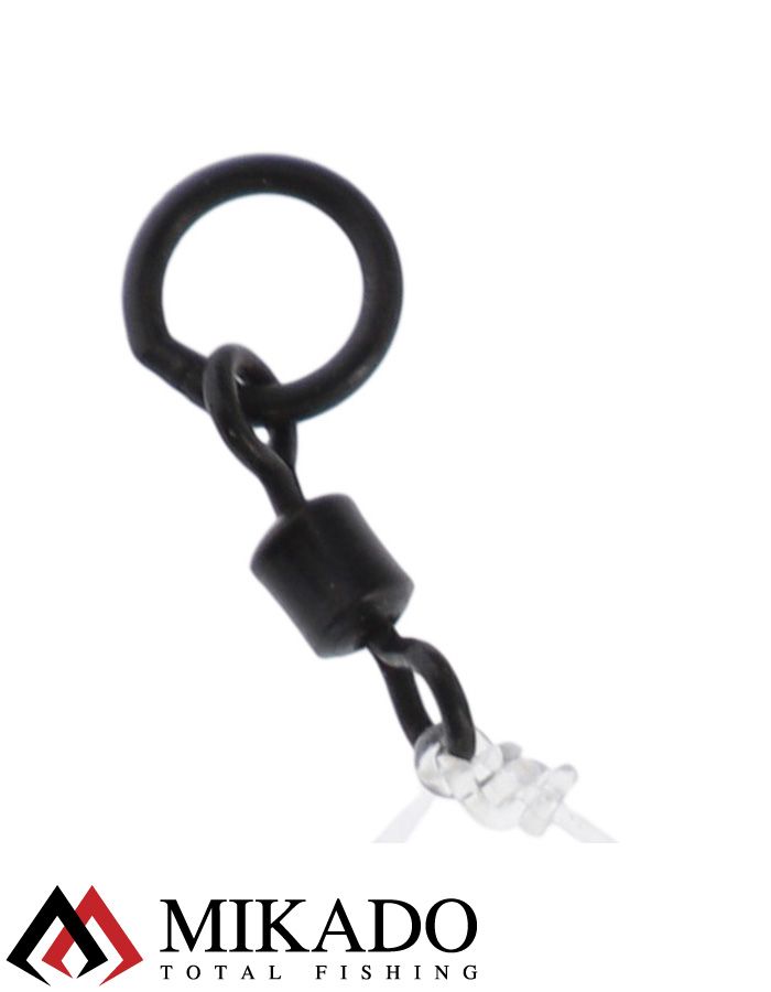 Поводок для плав бойлов Mikado CHOD RIG LONG 6см, кр.№2, 20 lbs, леска Chod Line с винтом (уп.-3шт.)