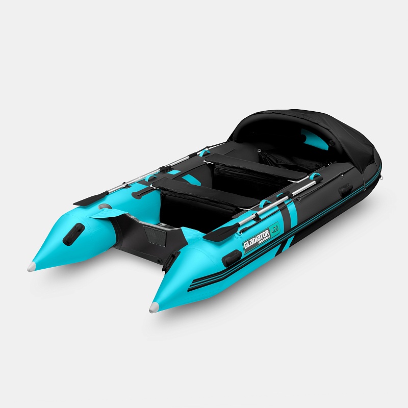 Лодка ПВХ Gladiator Active С420AL надувная