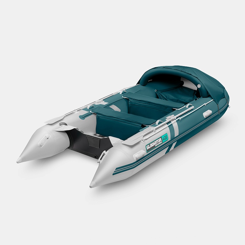 Лодка ПВХ Gladiator Active С420AL надувная