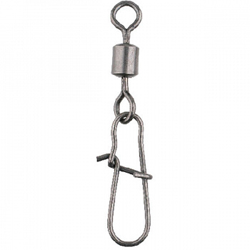 Застежка с роликовым вертлюжком Mikado Fastlock № 7.  тест 18 кг. (12 шт.)