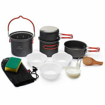 Набор посуды Naturehike 4 в1 NH18T018-G